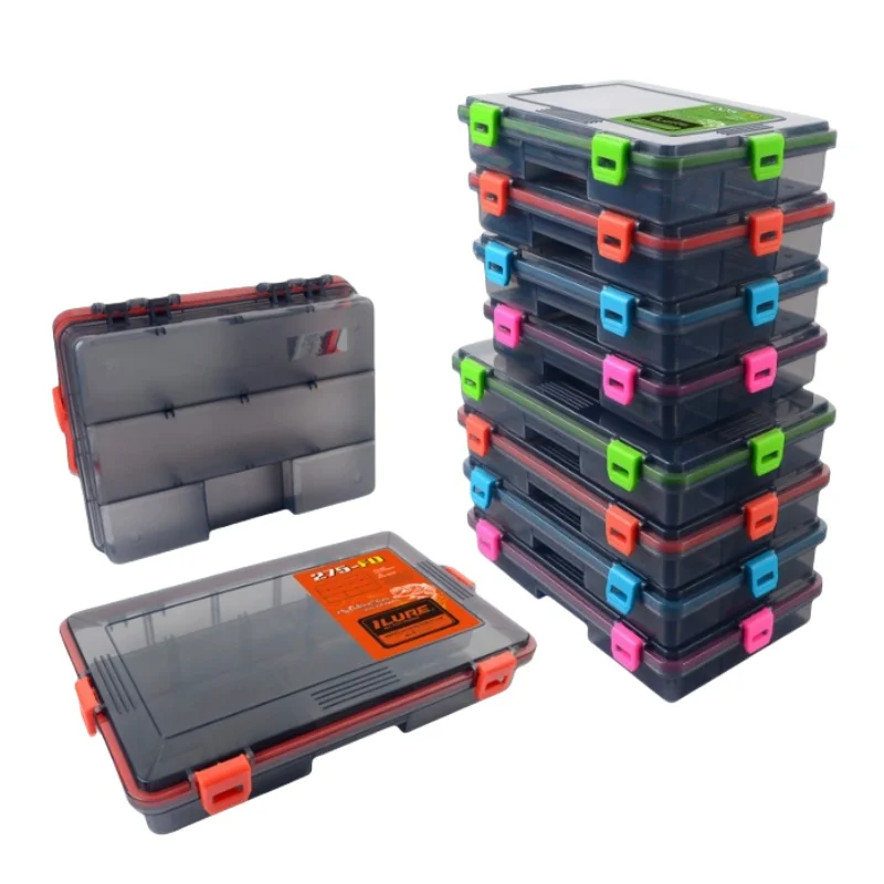 Fishing Tackle Box Multifunctional Fishing Bait Container Portable Bait Storage Tool Box Sealed Waterproof Large Capacity