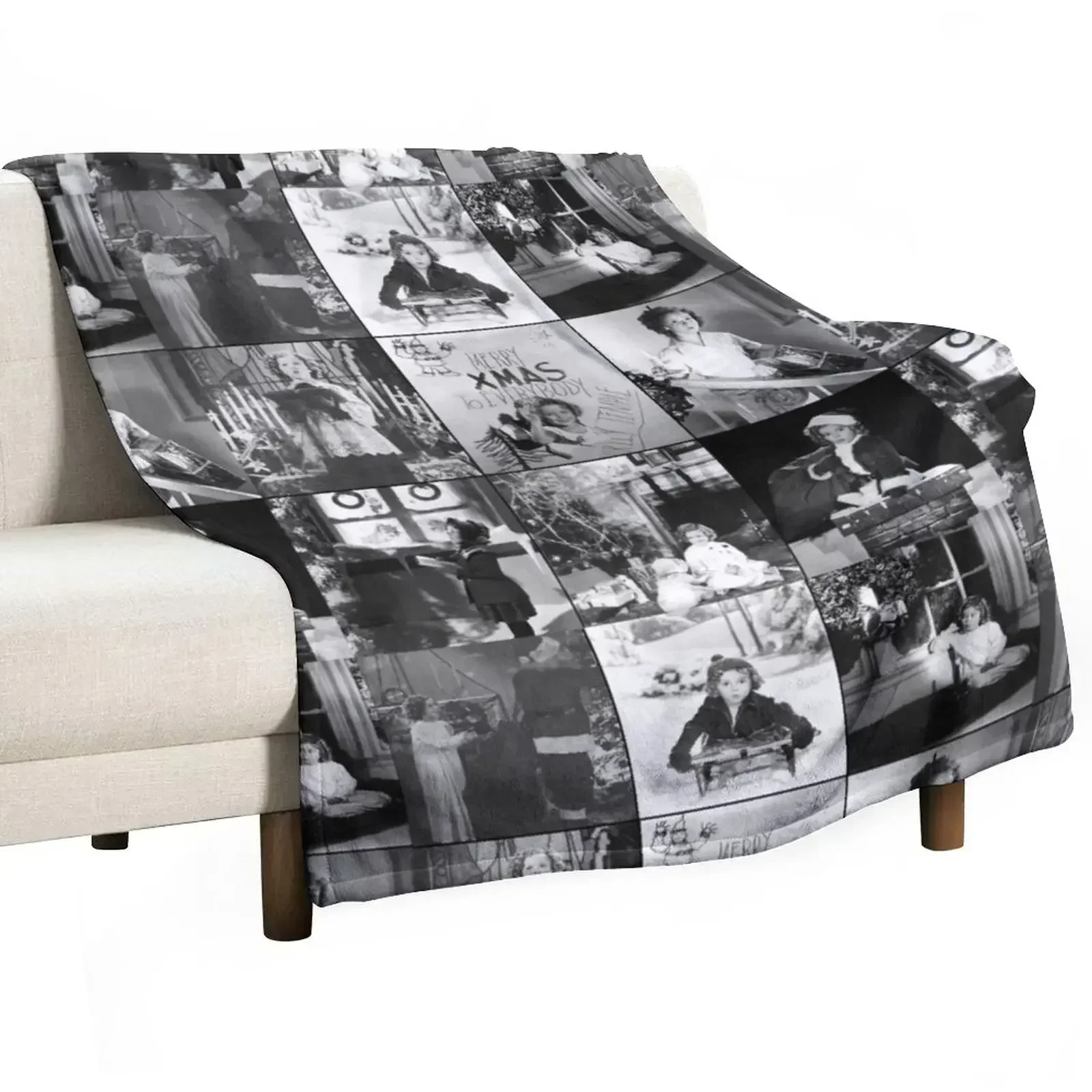 Shirley Temple Christmas Winter Throw Blanket Sofa Throw Thins anime Blankets