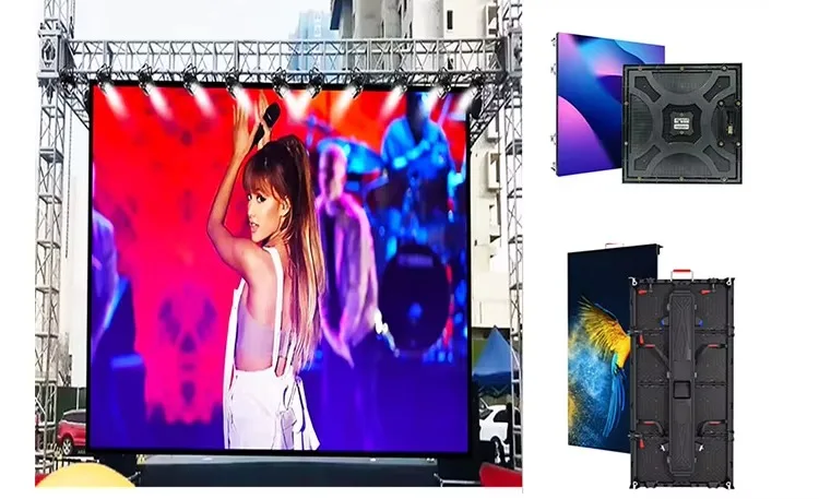 Outdoor Custom Waterproof LED Roll-up Display ScreenP2.61 P3.91 P4.81 Rental Easy Installation Led Screens Commercial Advertisin view 5