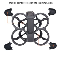 Protectores de tren de aterrizaje para DJI Avata 2, cubiertas protectoras para evitar el desgaste inferior, 4 piezas