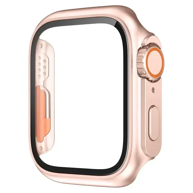 Rose gold orange