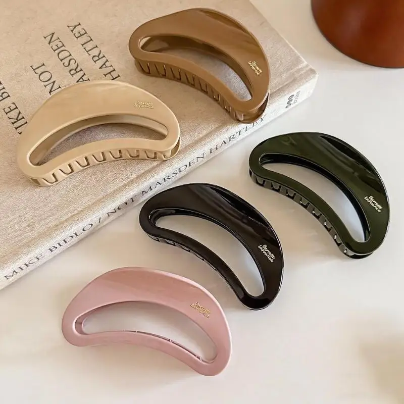Große Krabben-Haarspangen, Haarklammer im Retro-Koreanischen Stil, Einfache Haarnadel, Modische Haaraccessoires für Frauen und Mädchen – Detail 11