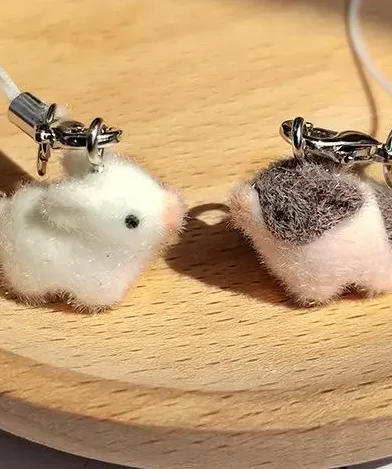 الراتنج يتدفقون لطيف خنزير صغير سلاسل المفاتيح لصديق هدية رقيق جميل الخنزير الحيوان الحيوانات الأليفة قلادة حقيبة سماعة الاذن الحبل الهاتف #1