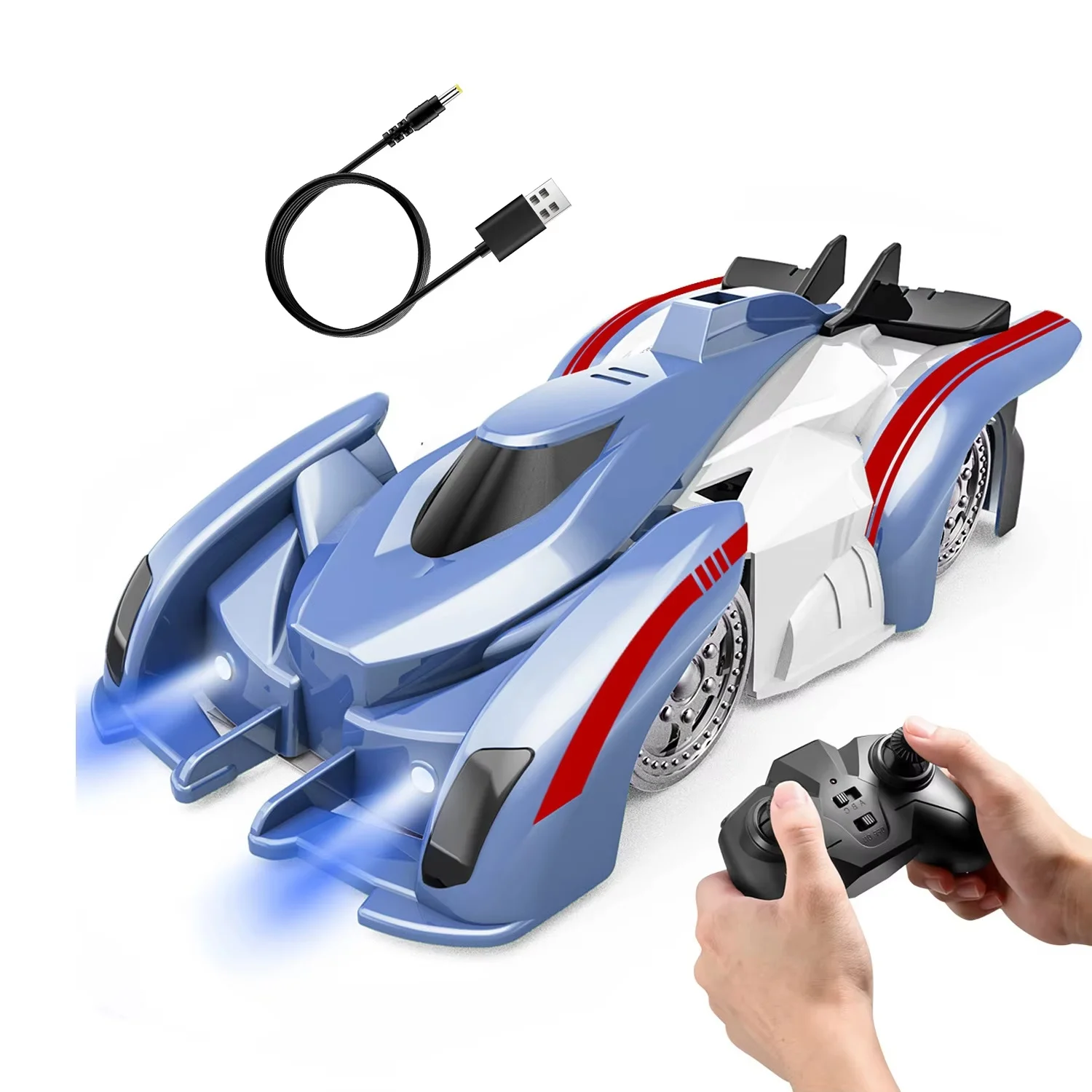 Remote Control Wall Climbing Car Stunt Spinning Car 360-Degree Rotation In Place Toys For Children Holiday Gifts