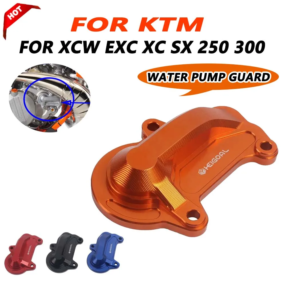 For KTM SX EXC XC XC-W 250 300 250SX EXC250 EXC300 SX250 250 XC 2020 Motorcycle Accessories Water Pump Guard Protecror Cover