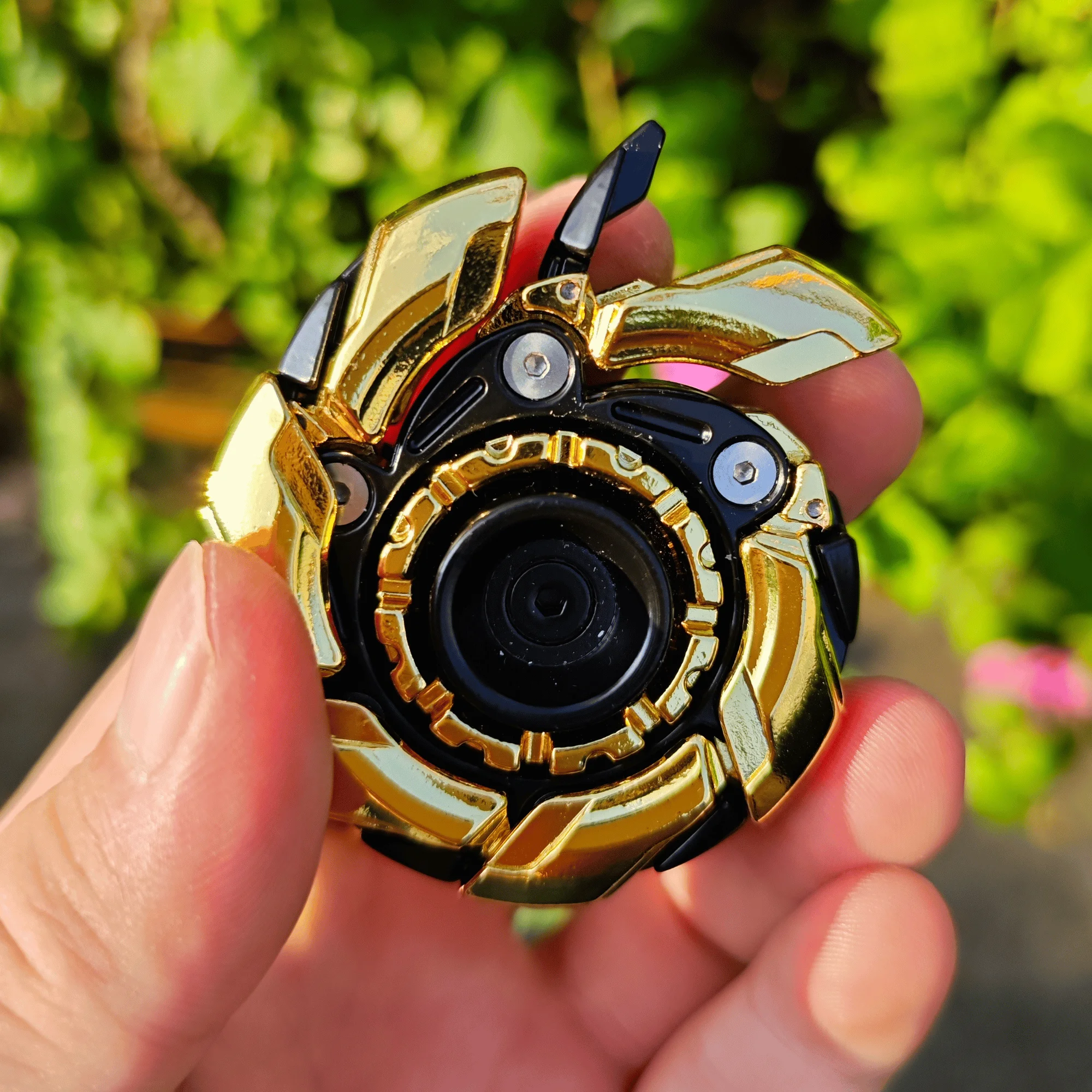 EDC Fidget Sliders Open Armor Kreisel Fidget Toys Stressabbau für Erwachsene Magnetisches Meta