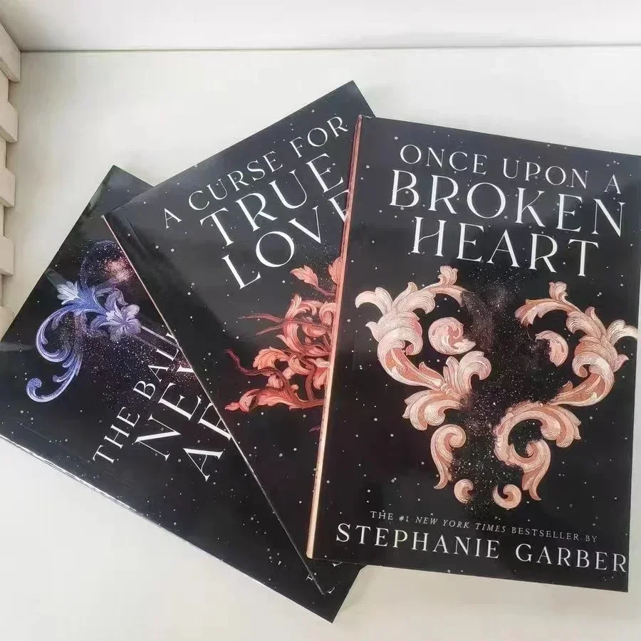 A Curse for True Love,Once Upon A Broken Heart,The Ballad  of Never After By Stephanie Garber Paperback Book in English