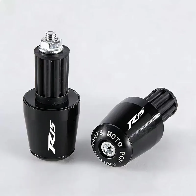 For Yamaha YZF R15 V2 V3 ABS 2009-2020 2pcs Motorcycle CNC Handle Bar Handlebar Grips Cap End handle Plugs cap Accessories