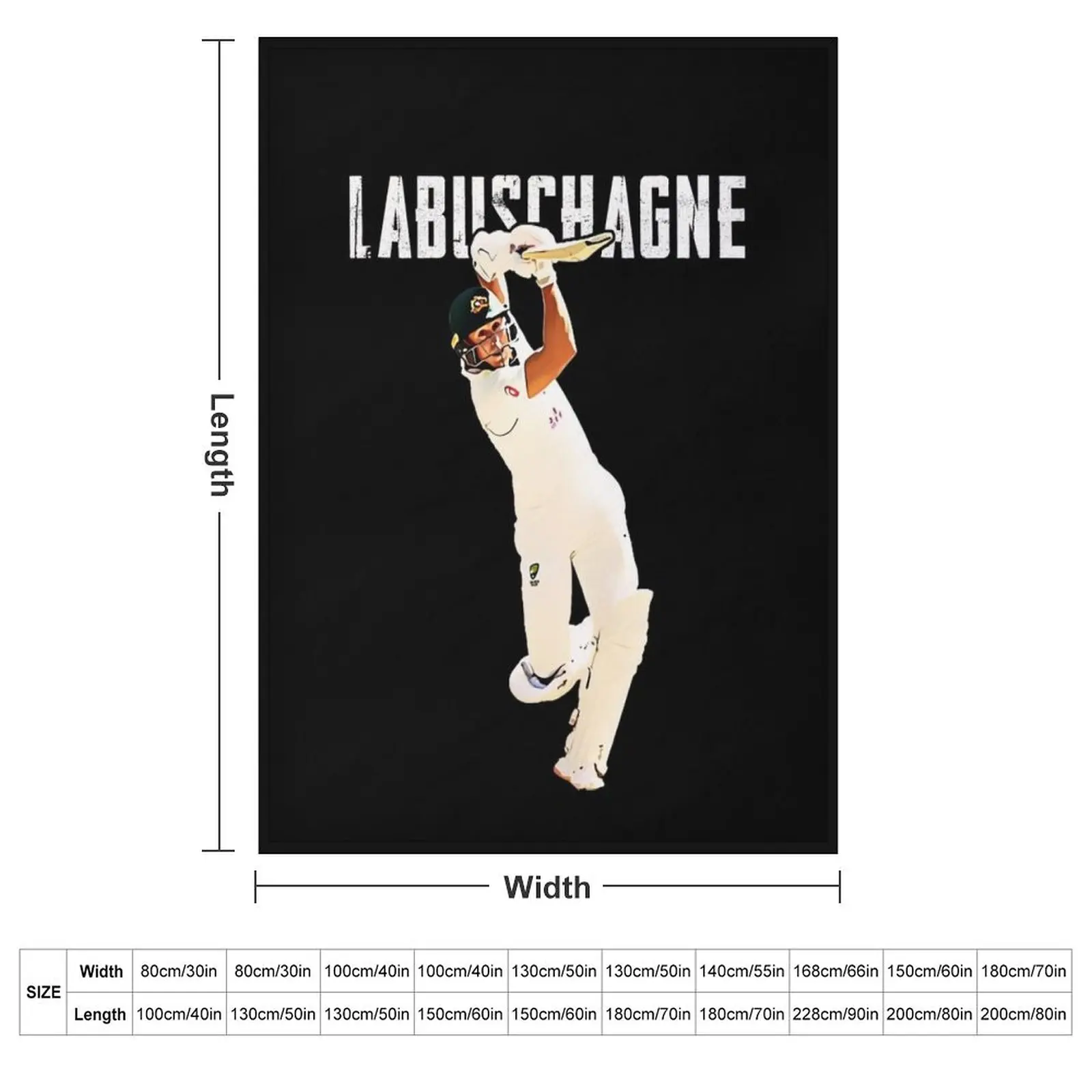 Marnus Labuschagne - Batsman - Australia Cricket Player - T20 World Cup Cricket Throw Blanket Soft Hair Blankets