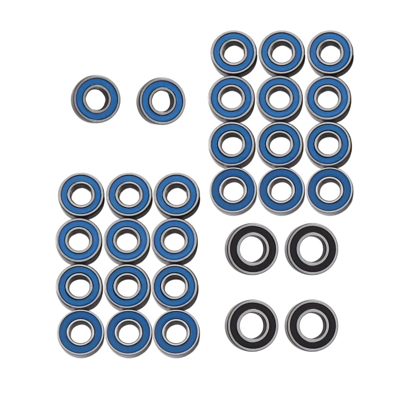

30Pcs Sealed Bearing Kit for Tamiya 1/14 Truck Tractor Trailer Semi Grand Knight King Hauler Upgrade Parts - Model Truck