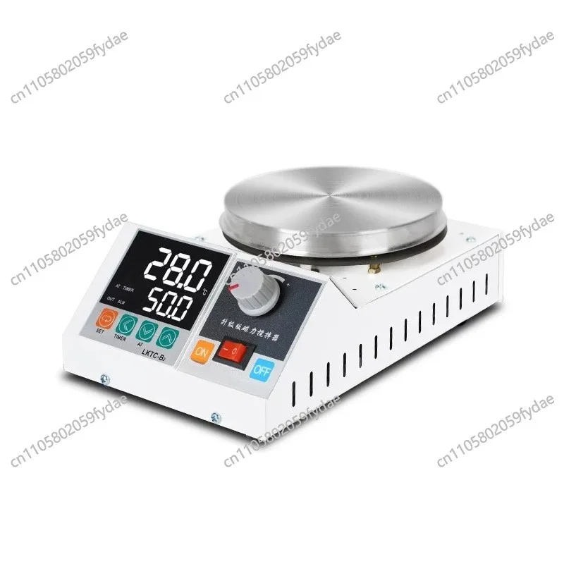Digital display high power 4-6 multi-mixer heating constant temperature electric laboratory small rotor mixer