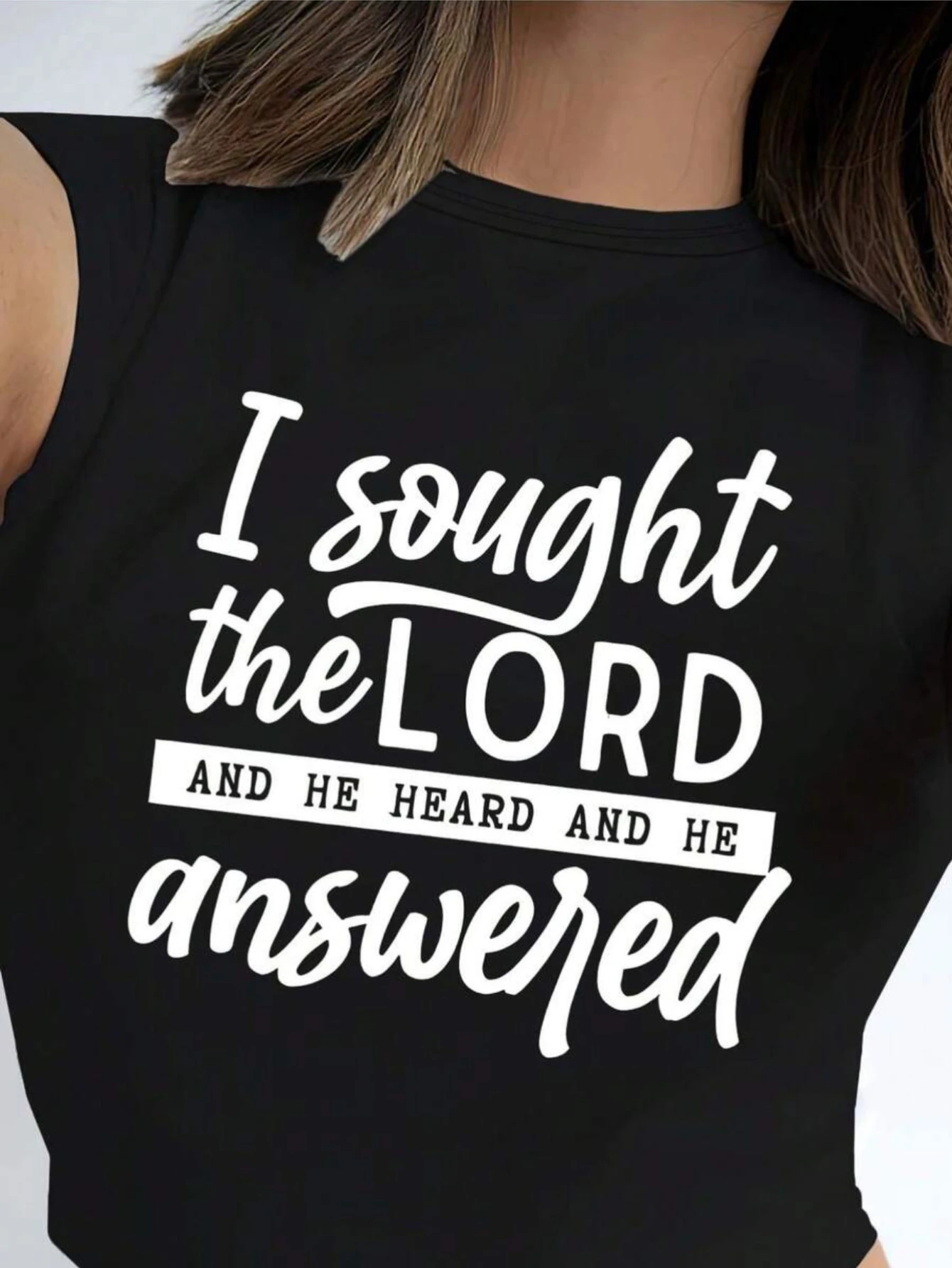 

Надпись с лозунгом «Faith»! Женская футболка без рукавов больших размеров, милый и стильный дизайн, сексуальный и стройнящий фасон.