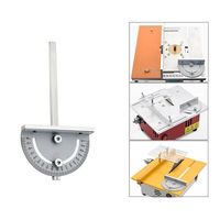 Table Saw Circular Router Table Saw Angle Ruler Mini Professional DIY Miter Gauge T Slot Metal Angle Gauge Woodworking