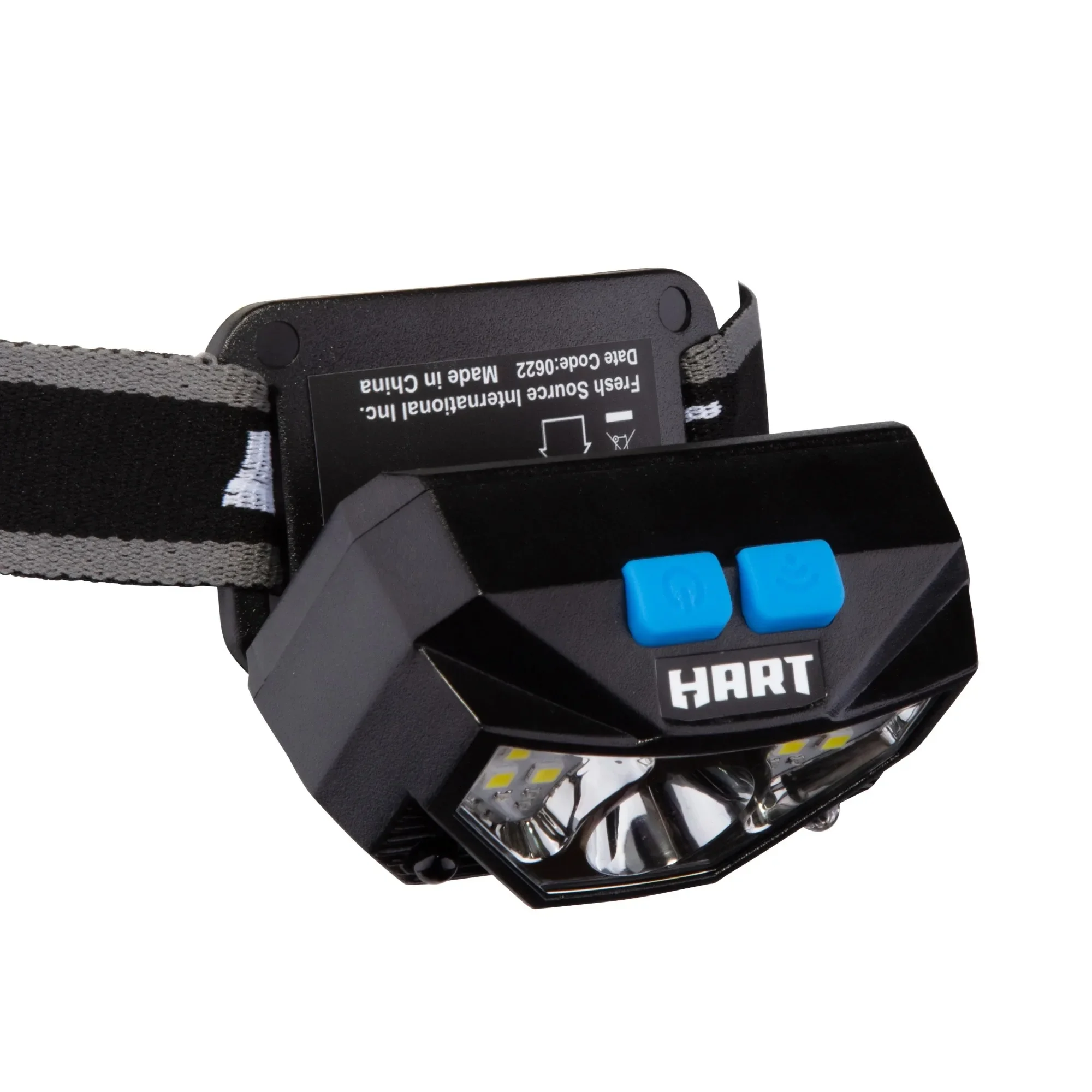 ไฟฉายคาดศีรษะ LED แบบชาร์จไฟได้ 500 ลูเมนส์ แบบแฮนด์ฟรี สายคาดศีรษะปรับได้ และโหมดแสงสว่าง 5 แบบ พร้อมหัวปรับเอียง