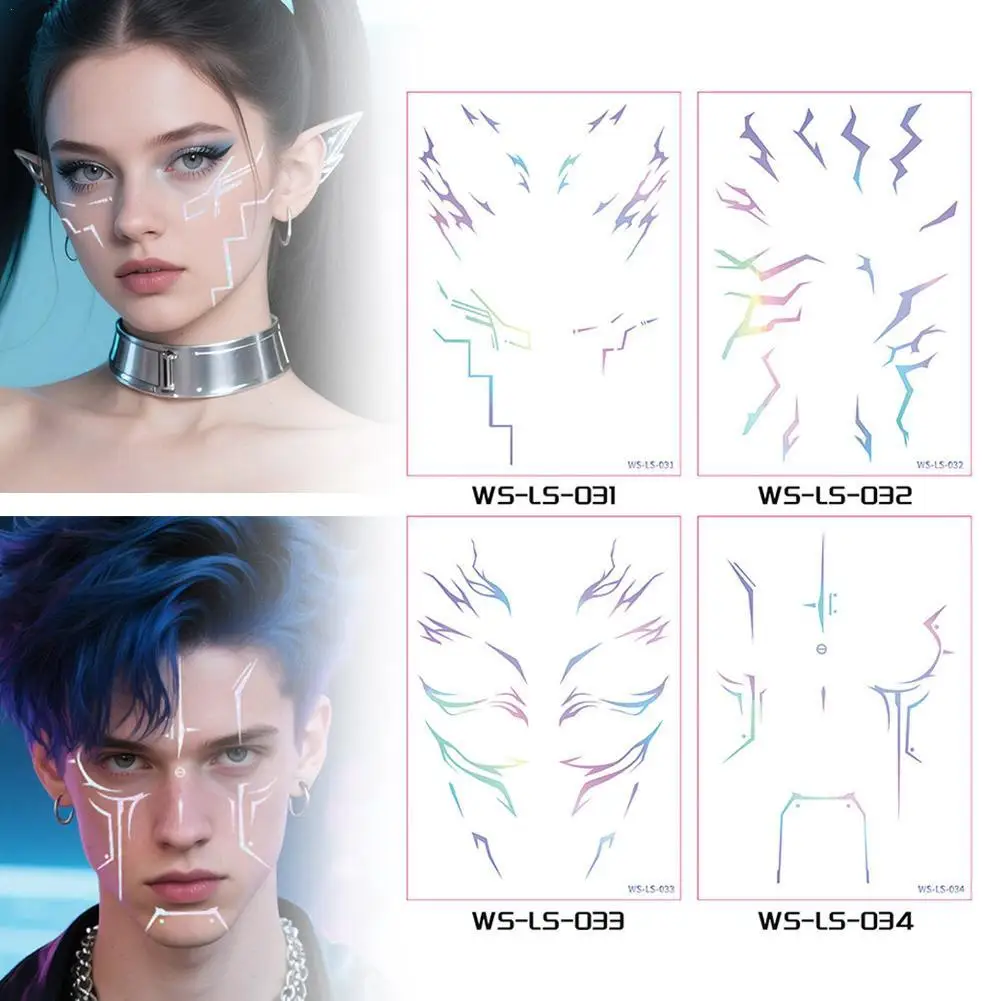 

4PCS KPop Temporary Tattoo Set Rumi& Jinu Patters | Bithday Panty HUNTR/Xi Saja Boys Haloween Cosplay Rumi Tattoos