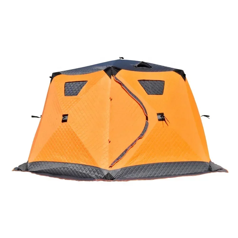 Hot Sale Warm Windproof Hexagonal Big Winter Tents Camping Outdoor Ice Fishing Winters Tents