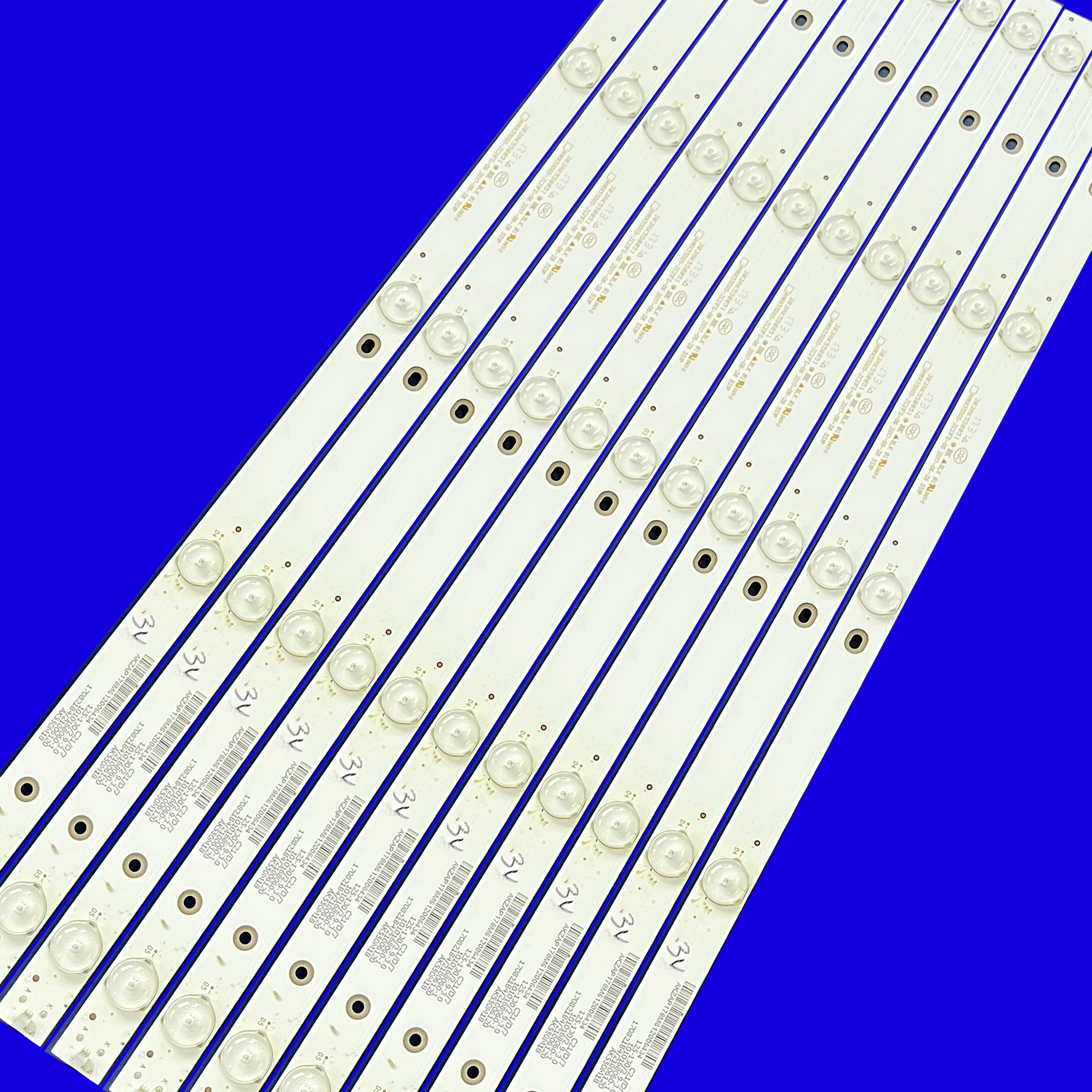 

Комплект из 12 шт. светодиодная лента для подсветки для SEIKI 55UK700N AHKK55D05-ZC21FG-06 AHKK55D05-ZC22AG-10 303AK550051 Seiki Sc-55uk700n