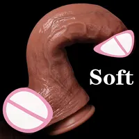 Realistic Big Dildos for Deep Climax Real Skin Vagina G-Spot Penetration Penis Butt Plug Stimulator Dick Sex Toys for Women Men - Image 5