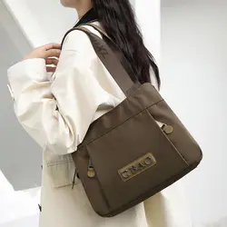 Spring New Tote Bag Shoulder Bags Large Capacity Crossbody Bag Multi Compartment Women's Satchels Commuting Bag