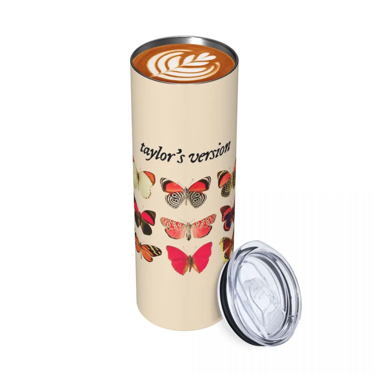 Taylors Version Stainless Steel Tumbler Vacuum Insulated Mug Thermal Cold Cups Straws With Lid 20oz