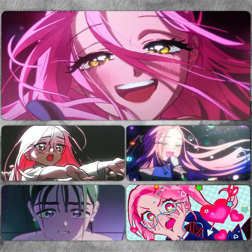 

1pc Anime MIZI Mousepad Non-slip Suitable For Office Computers Laptops E-sports Game Desk Mats XXL Keyboard