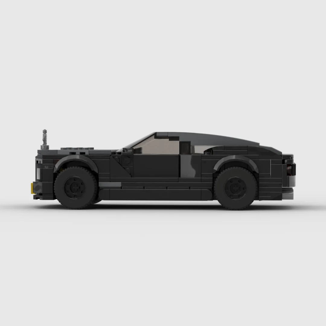 MOC ビルディングブロック互換性のあるスピードシリーズファントム 8 スタッドレーシングカーモデルクリエイティブ建設玩具男の子子供向け