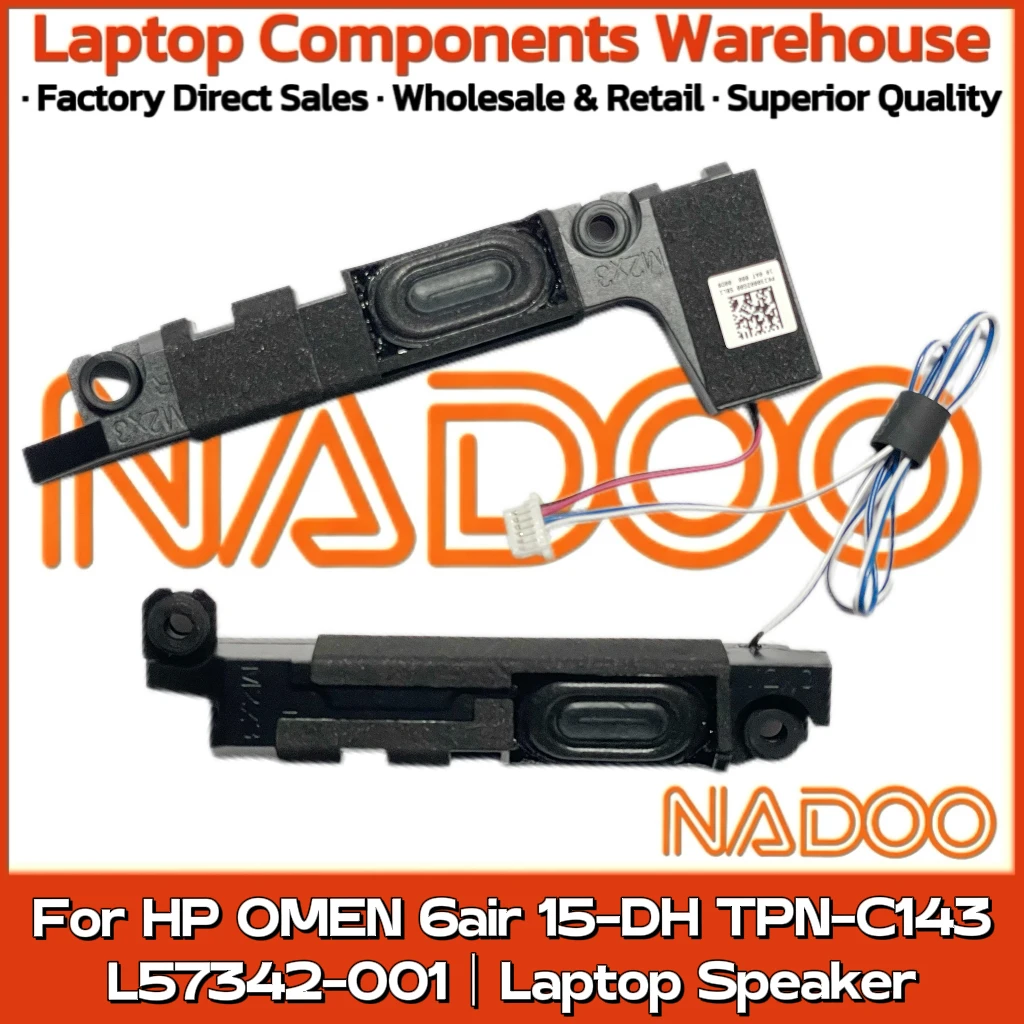 

New Original Laptop Notebook Audio Speaker For HP OMEN 6air 15-DH TPN-C143 L57342-001 built-in speaker horn audio