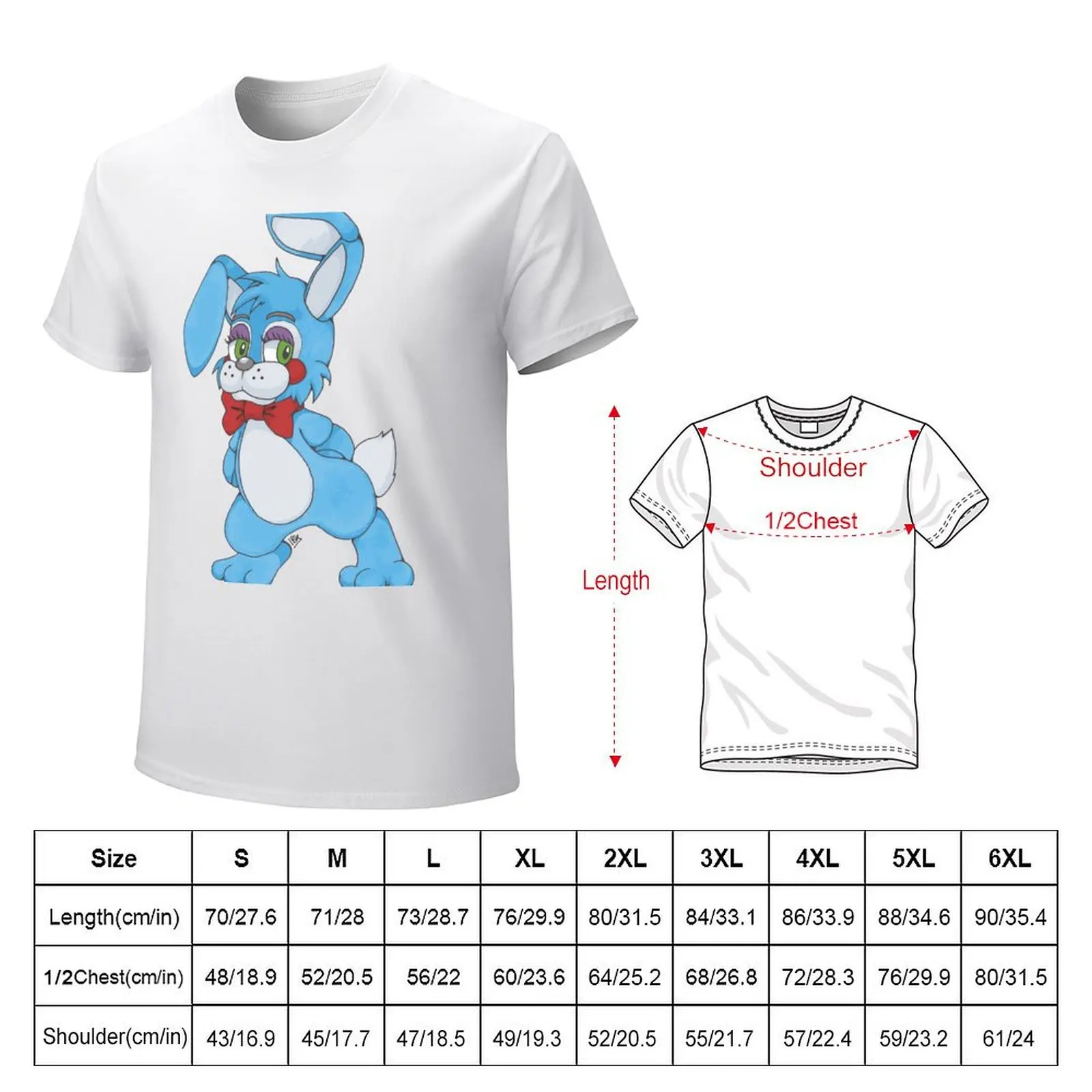 Bonnie Version II T-shirt summer clothes plain vintage mens graphic t-shirts