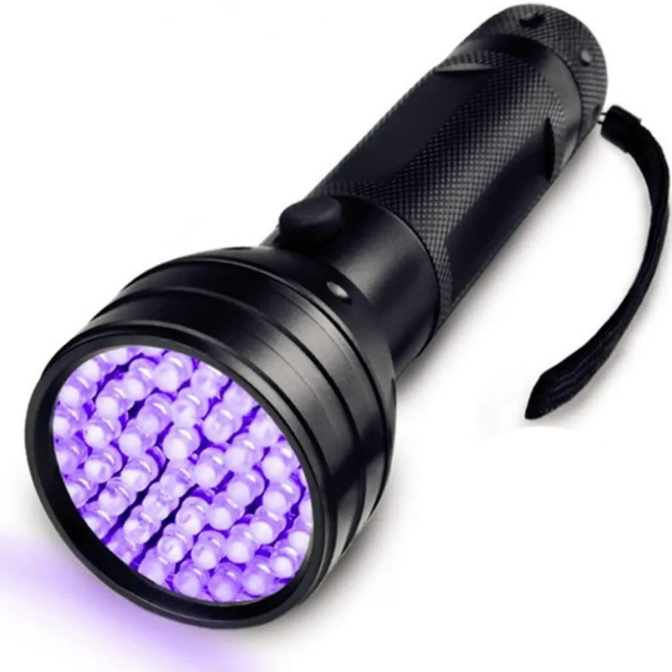 10pcs 51 Led Aluminum Alloy Uv Violet Light For Pet Scorpion Detection Flashlight Fluorescent