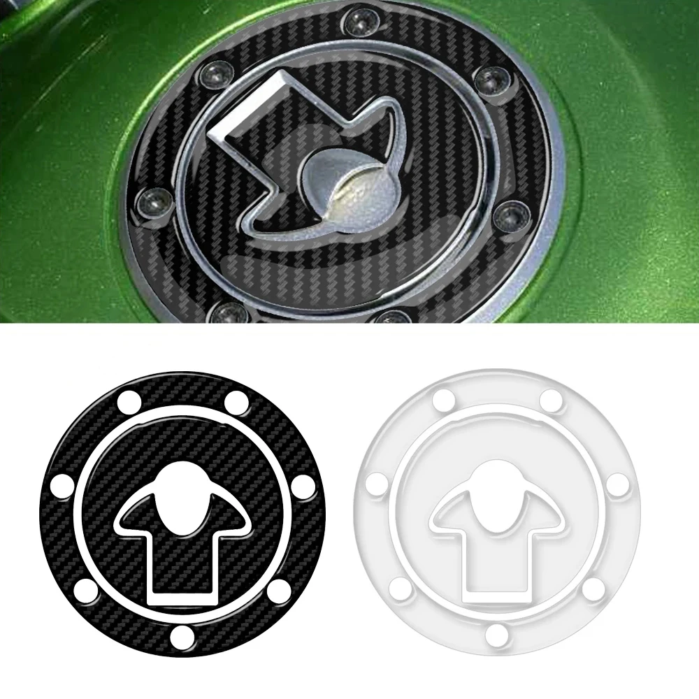 

Motorcycle Tank Fuel Cap Protection Sticker for Kawasaki Models Up To 1999 (7 Holes)