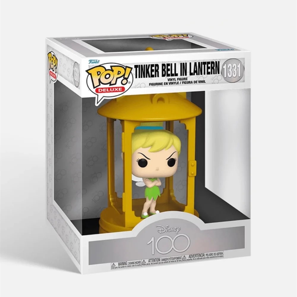 Funko Pop Disney dibujos animados Peter Pan y Wendy Tinker Bell sirena figura de acción muñecas modelo de vinilo juguetes coleccionables regalos de cumpleaños