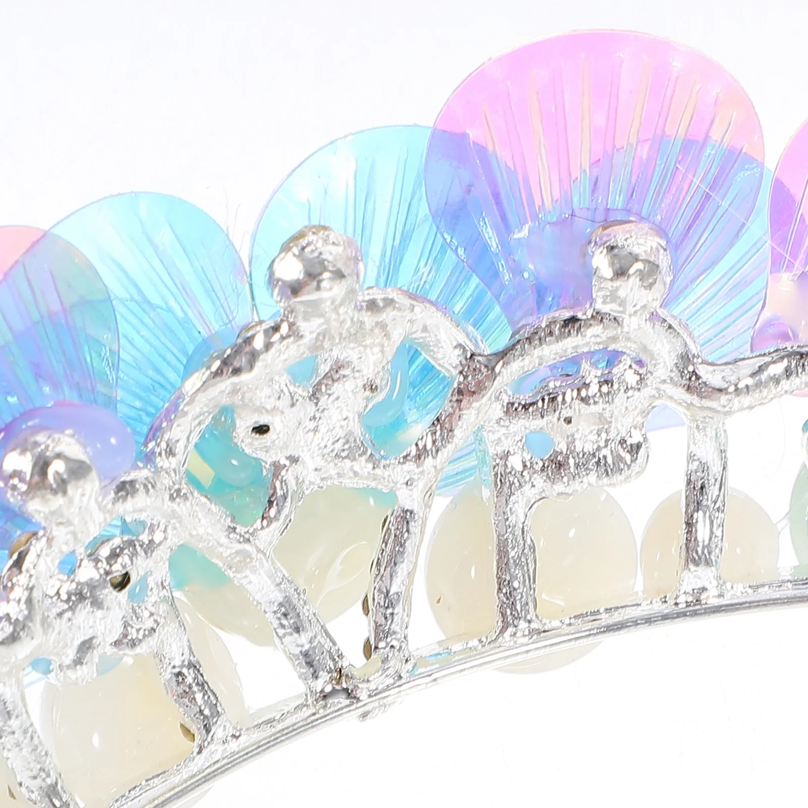 

Rhinestone Crown Hairband Sparkling Party Hair Jewelry Durable Metal Tiara Birthday Wedding Occasion Women Cosplay