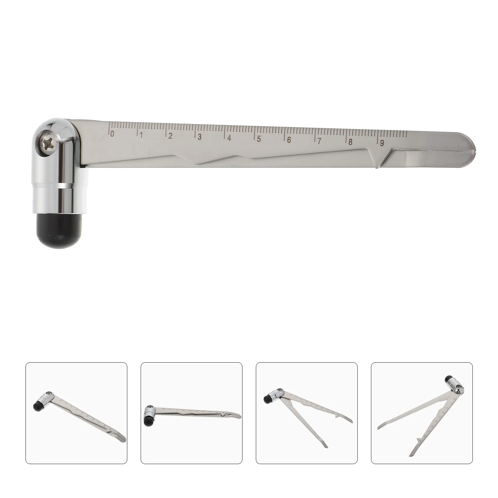 

1Pcs Neurological Reflex Hammer Durable Stainless Steel Medical Diagnosis Testing Hammer Portable Round Plexor Hospital