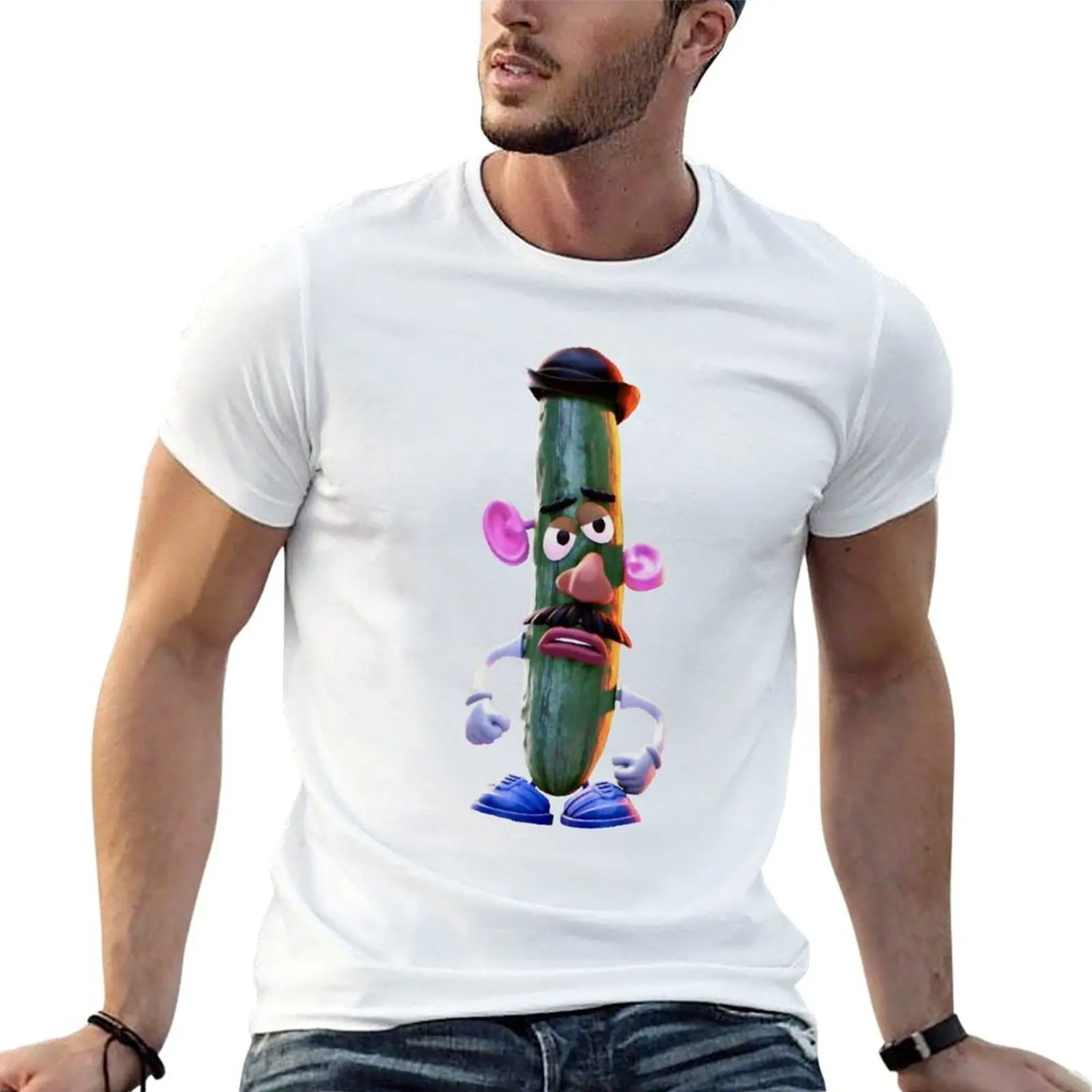 

t anime Mr luxury Head Toy Halloween T-Shirt t man Day A man shirt Gifts Gift Potato for shirts