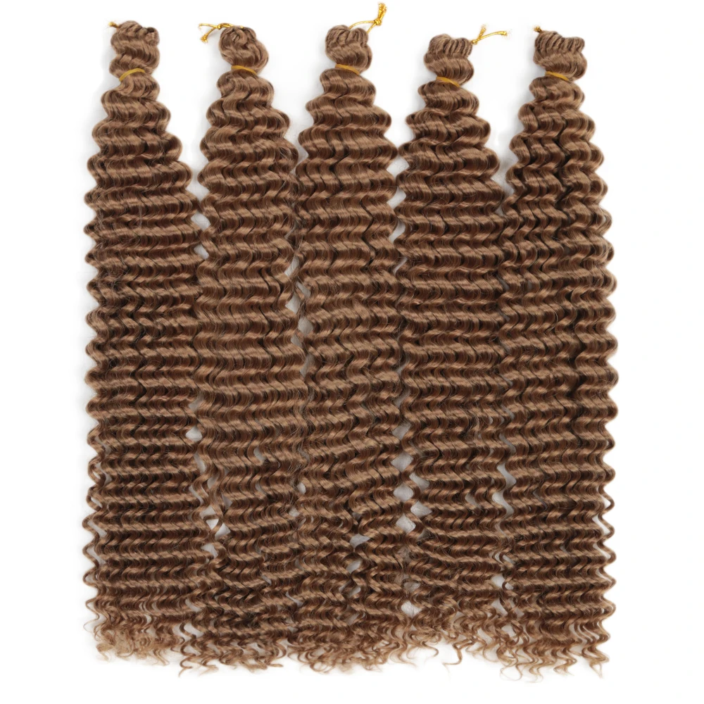 

Summer Deep 22 Inch Deep Wave Synthetic Braiding Hair For Boho Braids Water Wave Twist Crochet Hair Extensions Hair Expo City