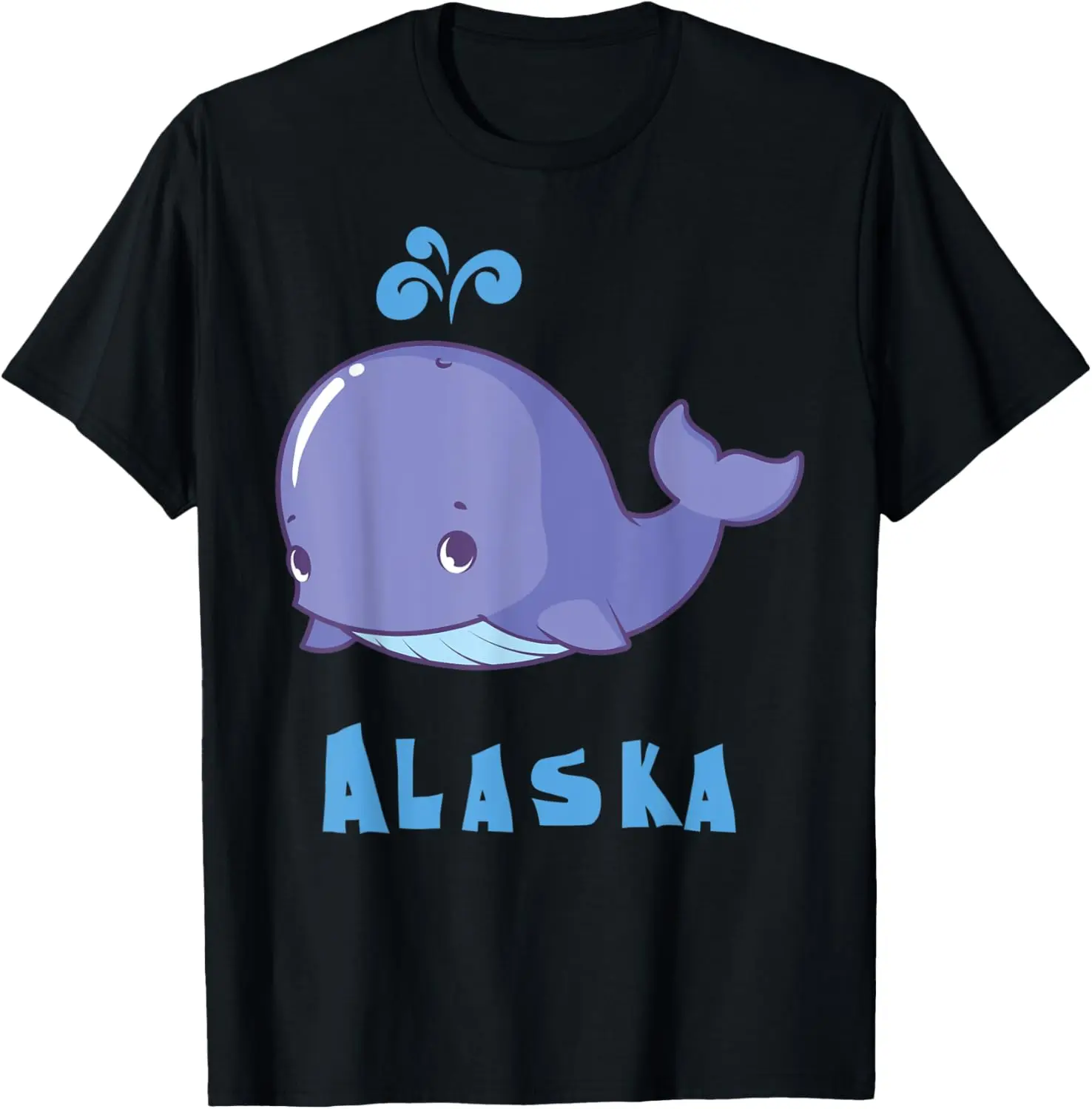 USA whale watching Alaska gift men women kids T-Shirt