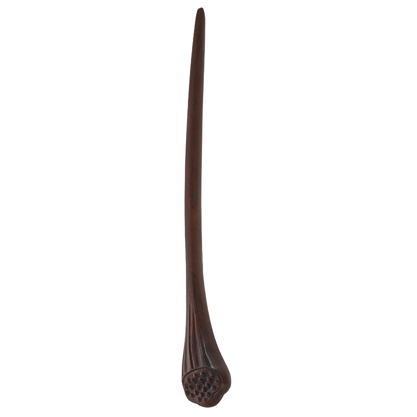

Golden Silk Sandalwood Hairpin Natural Wood Bun Accessories Handmade Chignon Women Ancient Style Hair Jewelry Comfortable