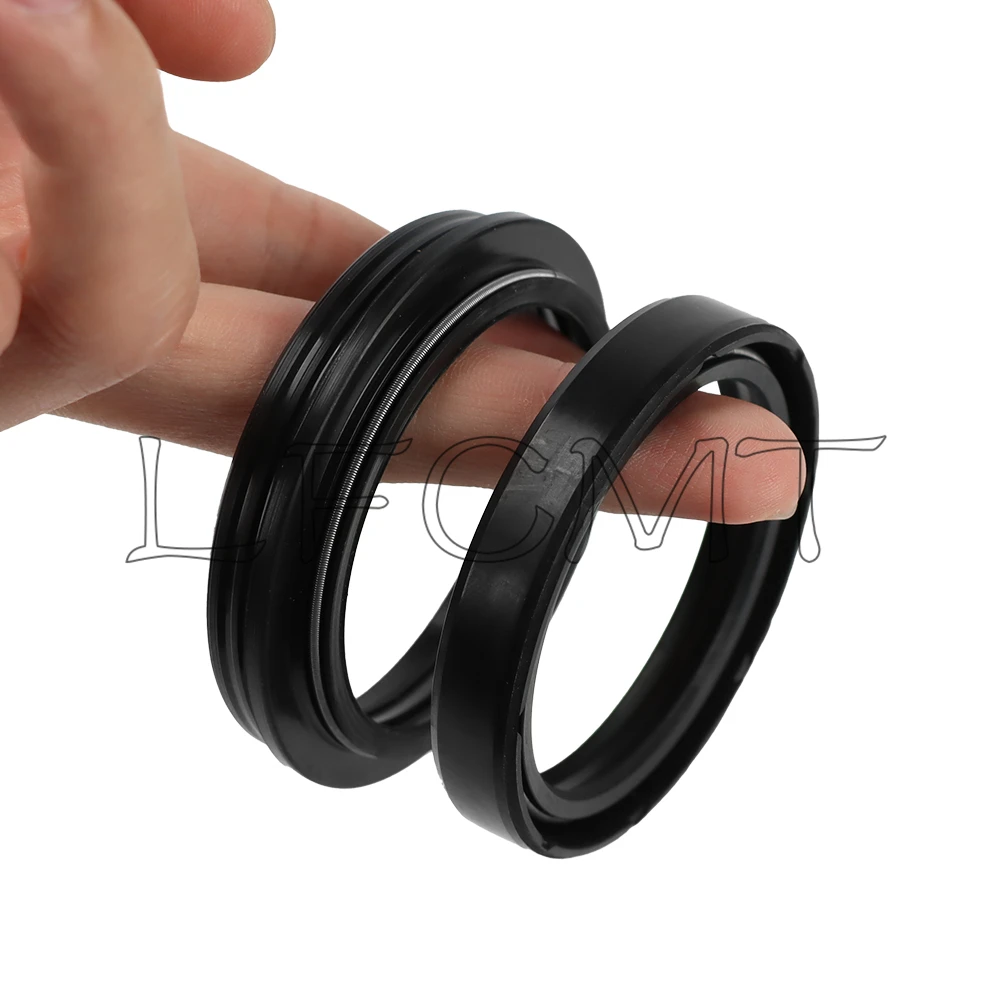 4/8PCS 49x60x10 49*60*10 Motorcycle Front Shock Fork Damper Oil Seal 49*60 Dust Cover Fit for Suzuki Harley KAWASAKI HONDA