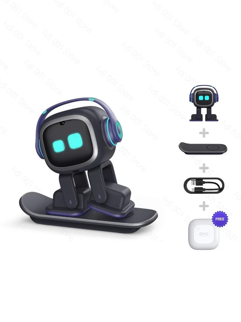 Emo intelligent desktop AI emotional pet robot, supports Chinese