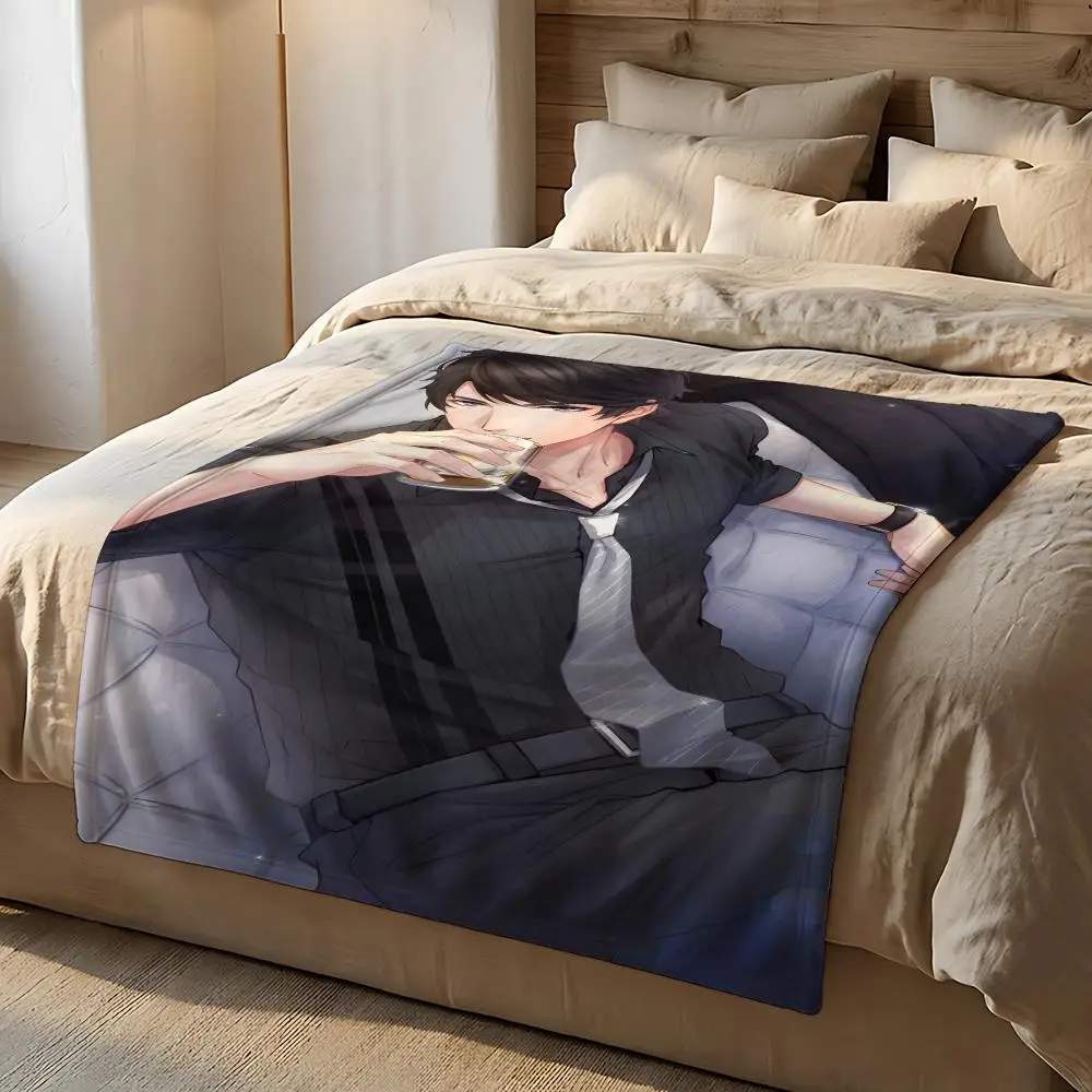 Mobile Game Mr Love Queen's Choice Throw Short Plush Throw Blanket Soft Skin-Friendly Multi-Scene Home Office