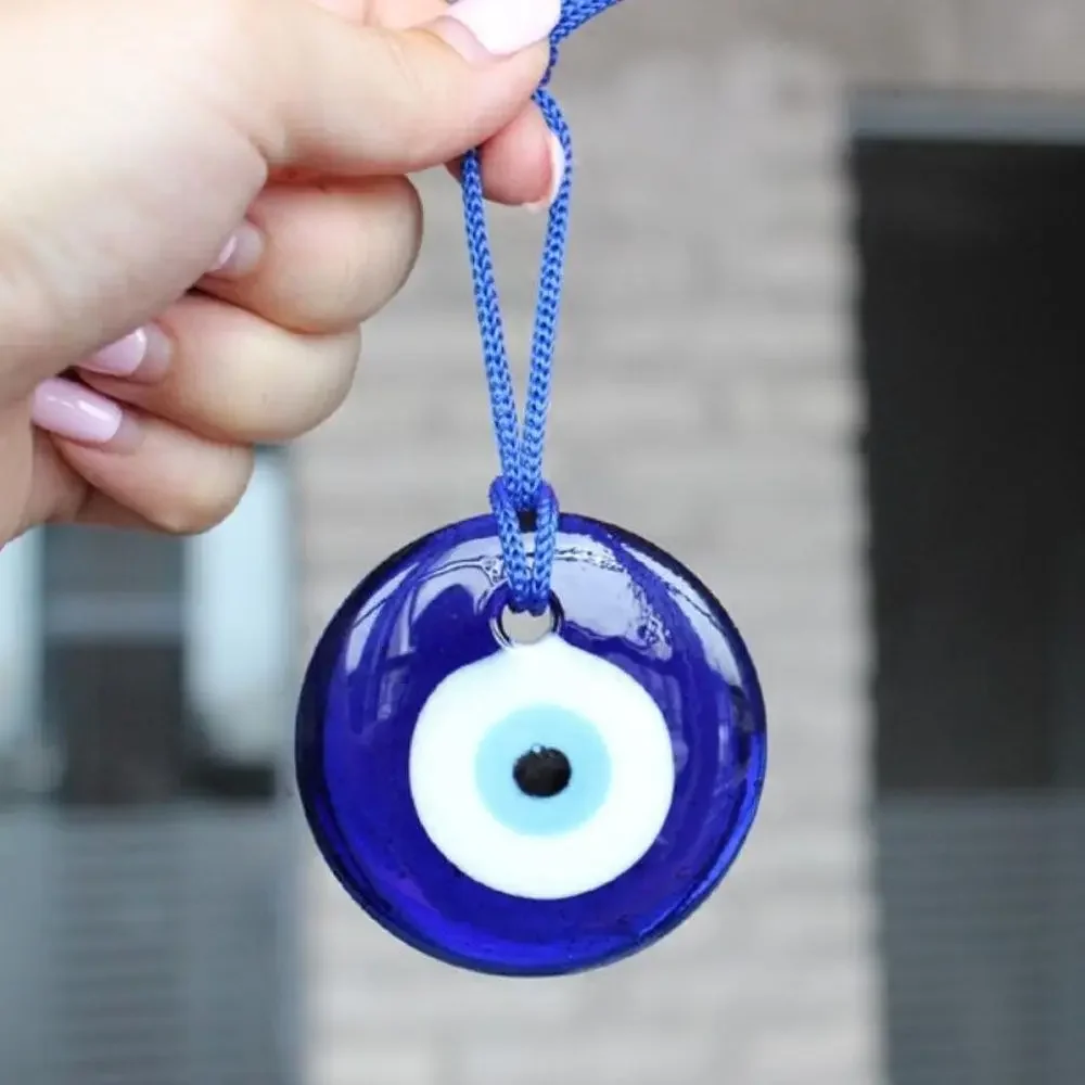 Charm Kabbalah Lucky Blue Glass Home Auto Accessories Evil Eye Turkish Interior Decor Auto Decor Car Pendant Amulet