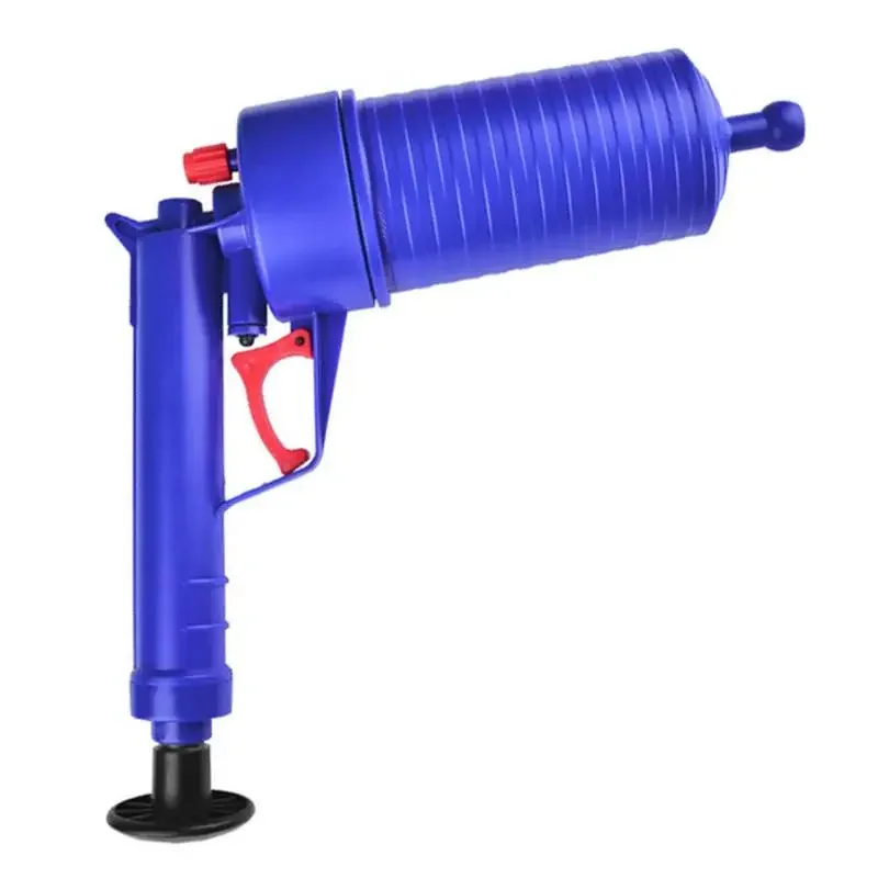 High Pressure Air Power Drain Blaster Gun Powerful Manual Sink Plunger Opener Cleaner Pump for Toilets Showers for Bathroom