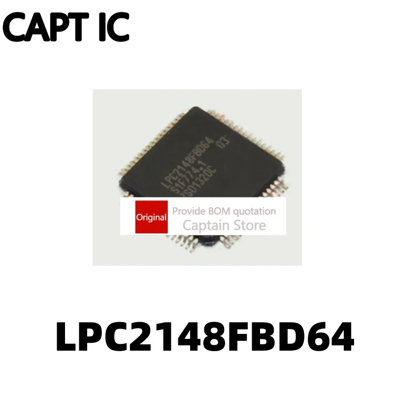 

5PCS LPC2148FBD64 LQFP64 Microcontroller Chip