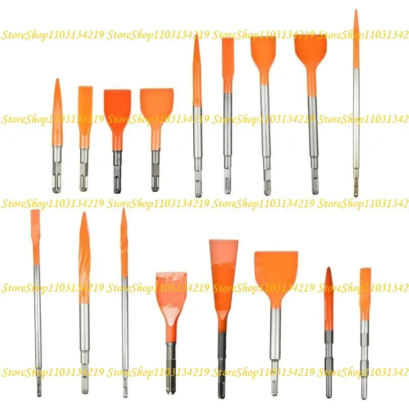 

N5KC Electric Hammer Masonry Point Grooves Flat Tool Wall Rock Drill Bit