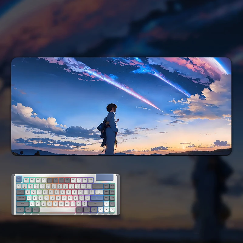 

Anime Scene Bureaumat Muismat Pc Kast Pad Gaming Accessoires Gamer Toetsenbord Antislip E-Sports Tablemat