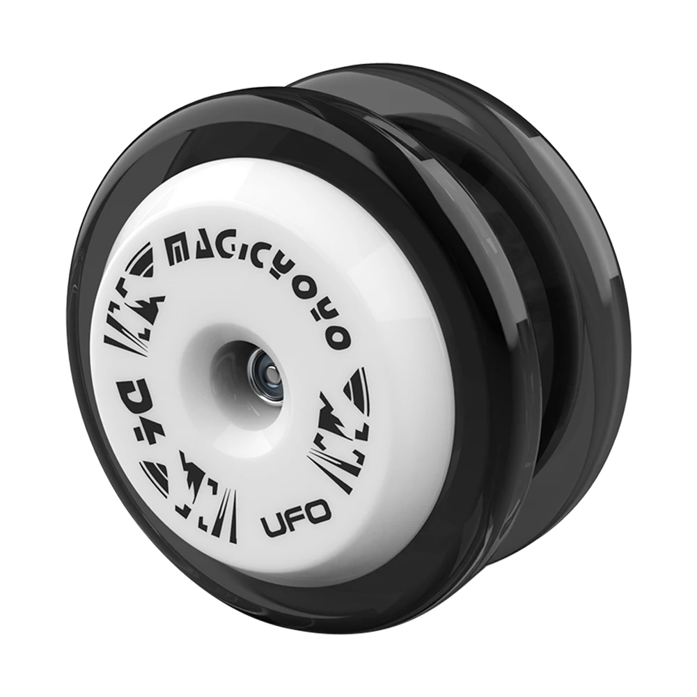 D4 UFO Responsive YOYO Auto Return with Rope String Bearing Trick ABS Plastic YoYo Ball Professional Looping Yo Yo for Beginner