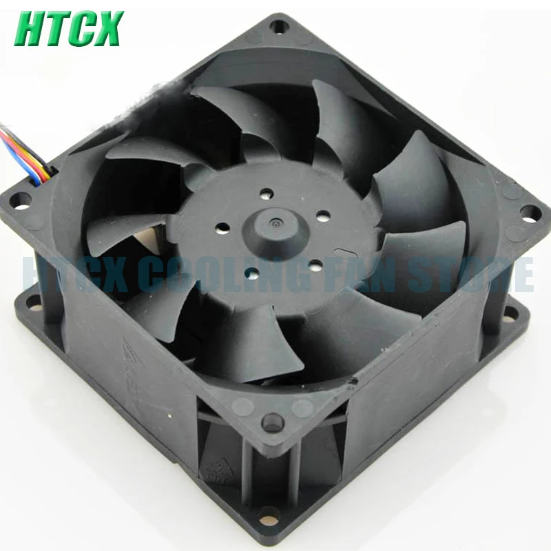 New 8038 12V 2.34A PWM Temperature Control Server Violent Cooling Fan TFB0812UHE