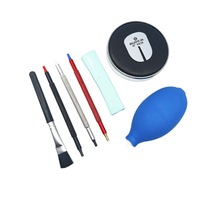 8PCS Rubber Watch Dust Air Blower Pump Soft Cleaning Wristwatch Parts Cleaner Blower Tool watch pad Brush Watch Repair Tool Set