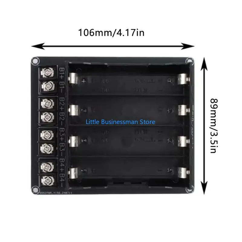 4-Zellen-18650-Batteriehalter DIY ohne Schweißdesign Serie Parallelkonfiguration M76A – Detail 6