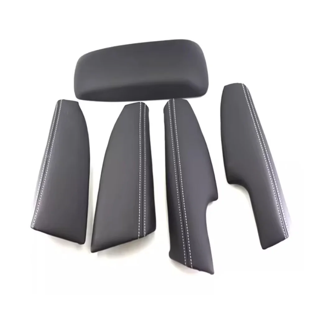 Adecuado para el reposabrazos de la puerta del Toyota Corolla, funda de cuero para el reposabrazos, diseño, modelos Cuatro Coor, 2013, 2014, 2015, 2016, 2017, 2018